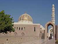 08 Oman  Muscat: Große Moschee